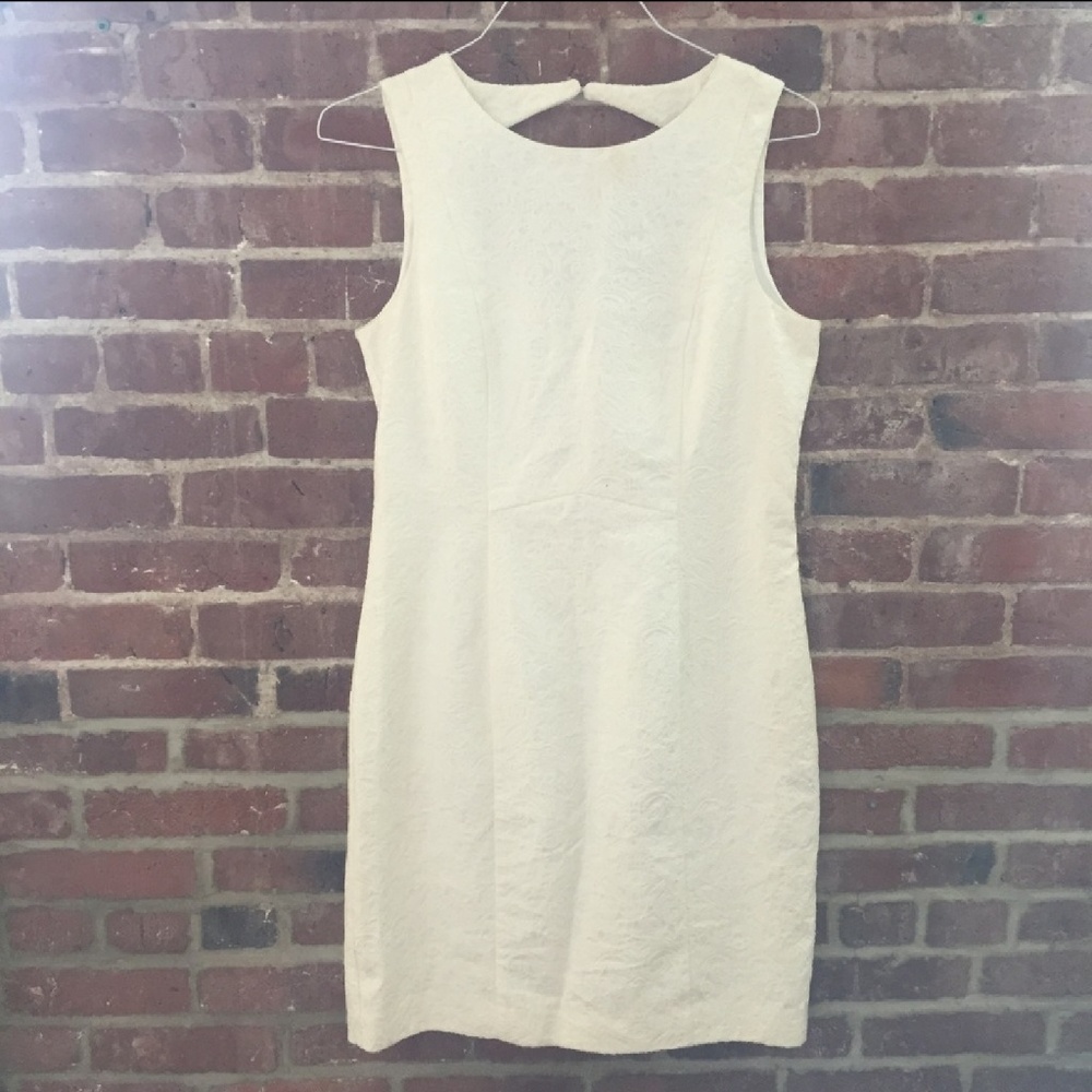 White cocktail dress